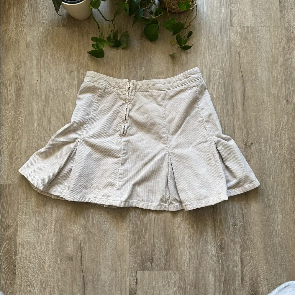 BDG Urban Outfitters Corduroy Pleated Mini Skirt Size Medium